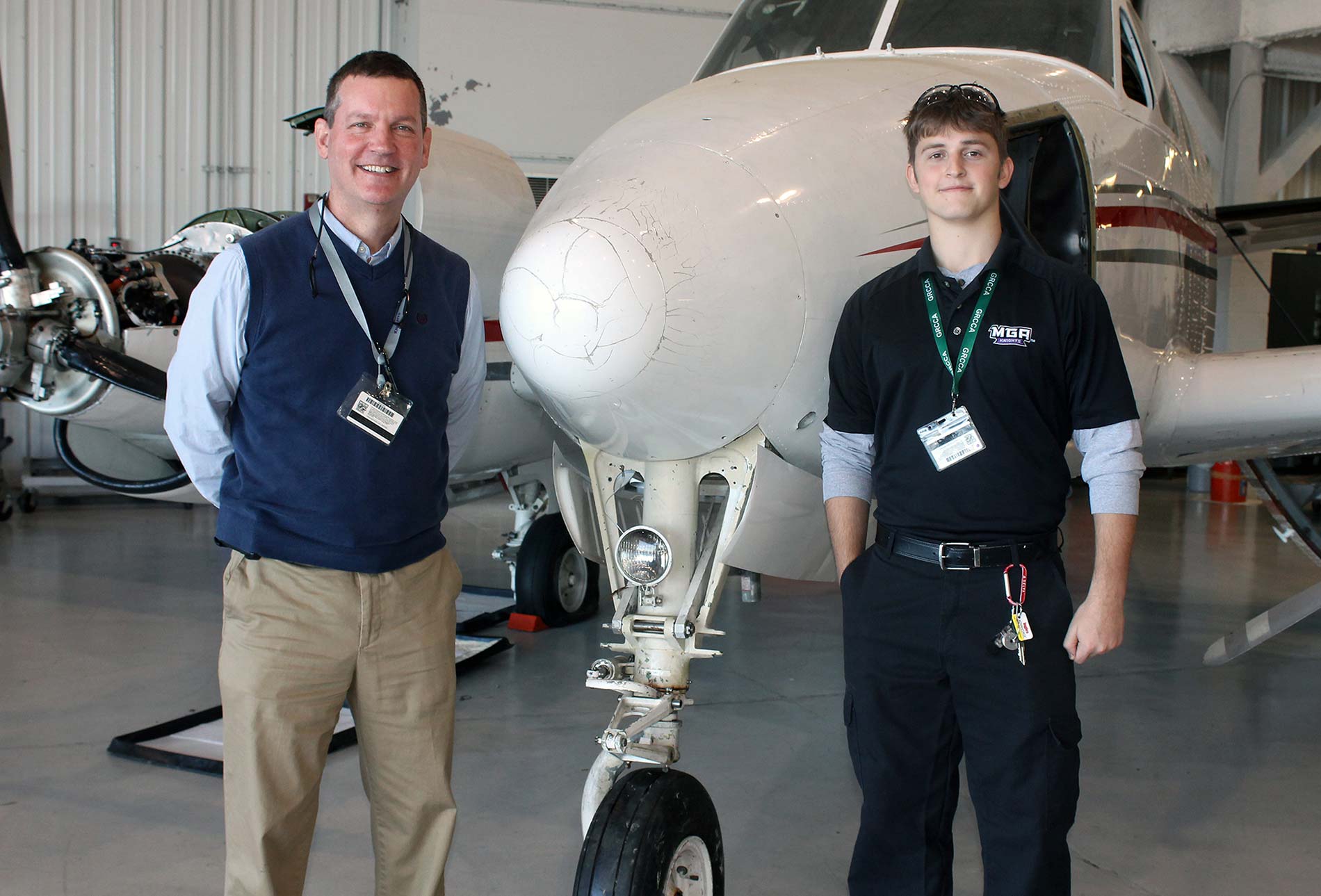 Taking Off: Griffin Student Blazes Trail in MGA’s Aviation Maintenan...